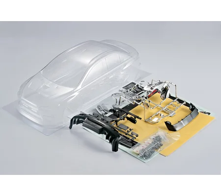 Mitsubishi Lancer EVO X Clear Bodyshell - 190mm