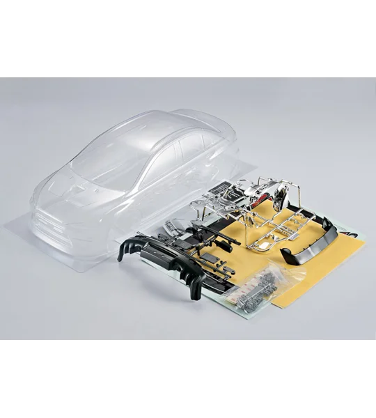 Mitsubishi Lancer EVO X Clear Bodyshell - 190mm