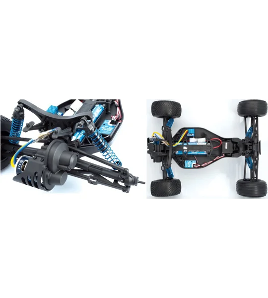 LRP S10 Twister Truggy RTR - 1/10 2WD w/2.4GHz - BLUE