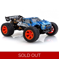 QUANTUM XT FLUX 1/10 4WD - BL/OR (no batt/chrgr)