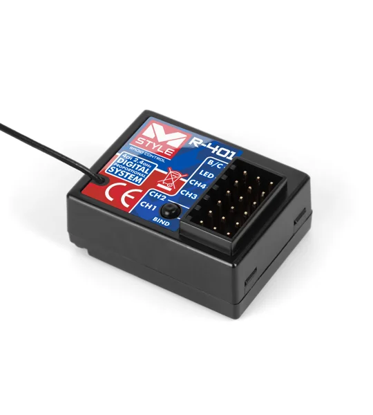 M-Style R/C Set - Radioset, Servo, Battery and Charger