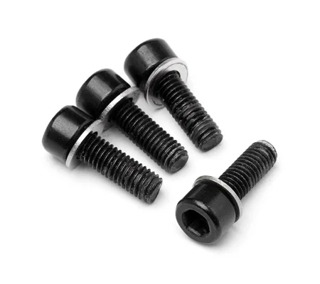 Cap Head Screw M5x55mm 4 Pcs ME - 243 (Blackout MT)