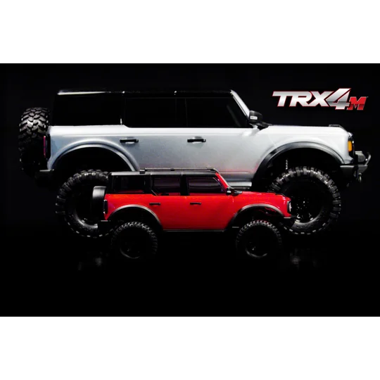 TRX-4M 1/18 Scale and Trail Crawler Ford Bronco 4WD - RED
