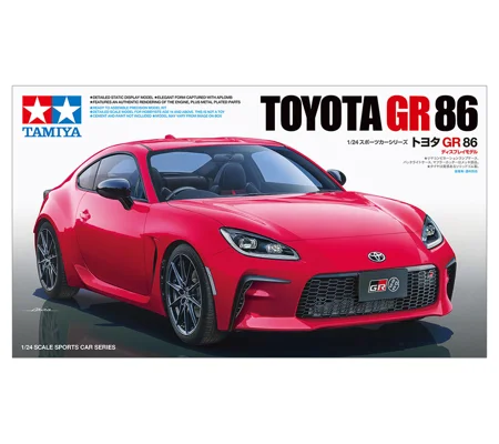 Toyota GR 86 - 1:24 Plastic model