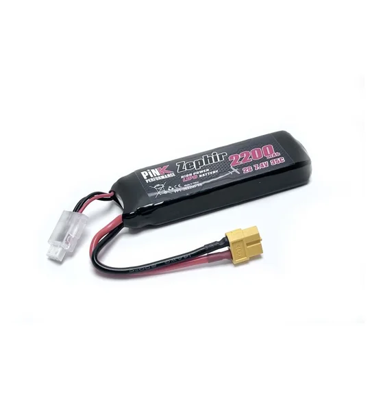 Pink Performance Zephir LiPo 2S 7.4V 2200mAh 35C (XT60)