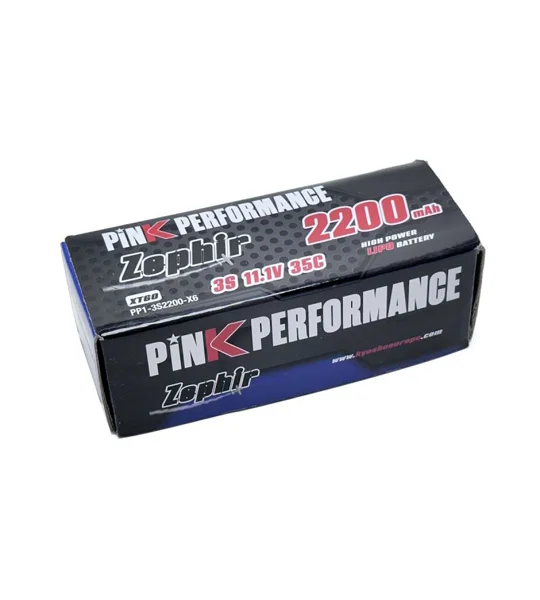 Pink Performance Zephir LiPo 3S 11.1V 2200mAh 35C (XT60)