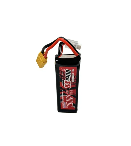 Pink Ultra XR LiPo 3S 11.1V 5000mAh 50C (Low Profile) Soft Case