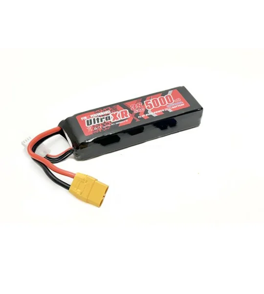 Pink Ultra XR LiPo 3S 11.1V 5000mAh 50C (Low Profile) Soft Case