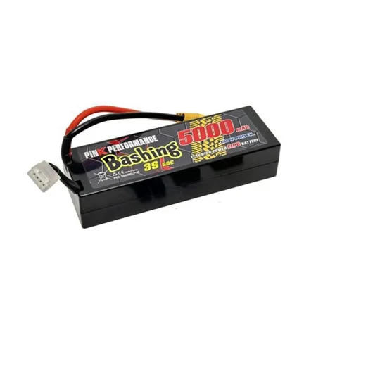 Pink Bashing LiPo 3S 11.1V 5000mAh 50C (XT90) LP - Hard Case