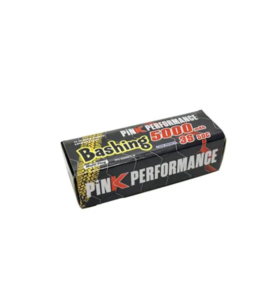 Pink Bashing LiPo 3S 11.1V 5000mAh 50C (XT90) LP - Hard Case