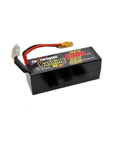 Pink Bashing LiPo 4S 14.8V 6300mAh 50C (XT90) Hard Case