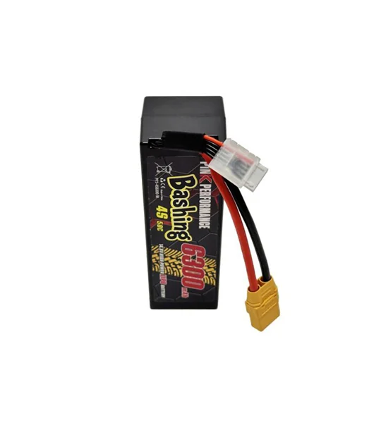 Pink Bashing LiPo 4S 14.8V 6300mAh 50C (XT90) Hard Case