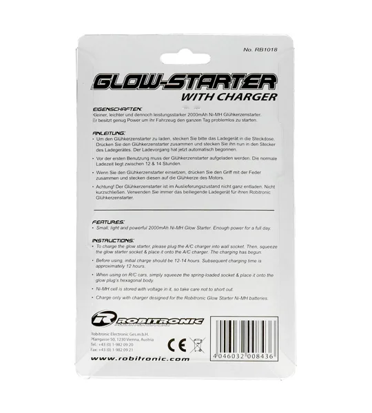 Glow Starter 2000mAh with Charger