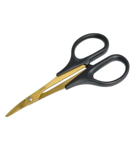 Curved Scissors HSS Titan plated