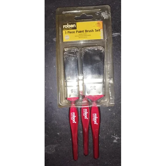 Rolson 3 Piece Brush Set