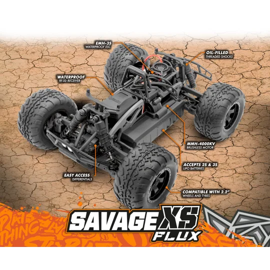 Savage XS Flux - GT2-XS