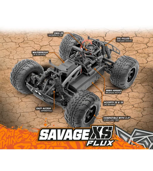 Savage XS Flux - GT2-XS