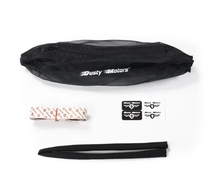 Dusty Motors Protection Cover for Traxxas Slash 2WD HCG chassi Black