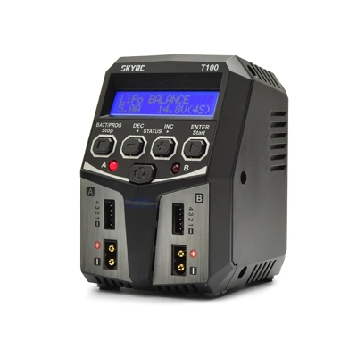 SkyRC T100 Dual Battery LiPo Balance Charger SkyRC T100 Dual Battery LiPo Balance Charger