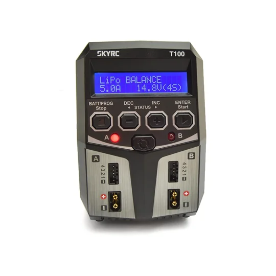 SkyRC T100 Dual Battery LiPo Balance Charger