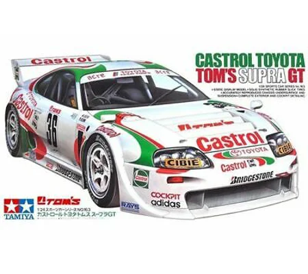 Castrol Toyota Tom's Supra GT - 1:24 Plastic model