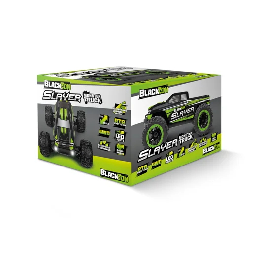 BlackZon Slyder 1:16 Green - RTR