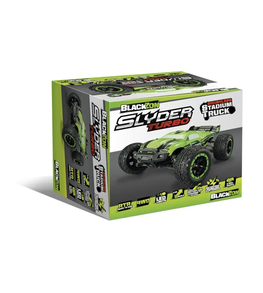 Slyder ST Turbo 1/16 4WD 2S Brushless - Green