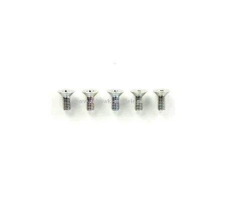 2.6x6mm Countersunk Screws (Pack of 5)