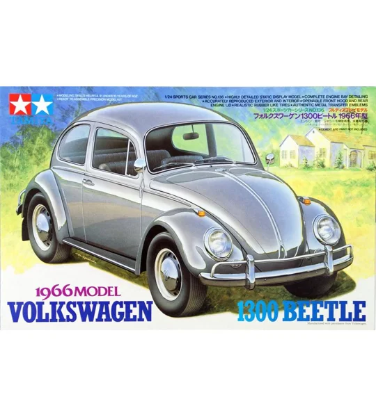 Volkswagen 1300 Beetle - 1966 model (Plastic kit)