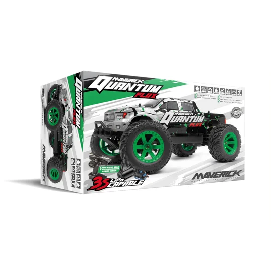 Quantum MT Flux 1/10 4WD - Silver (no batt/chrgr)