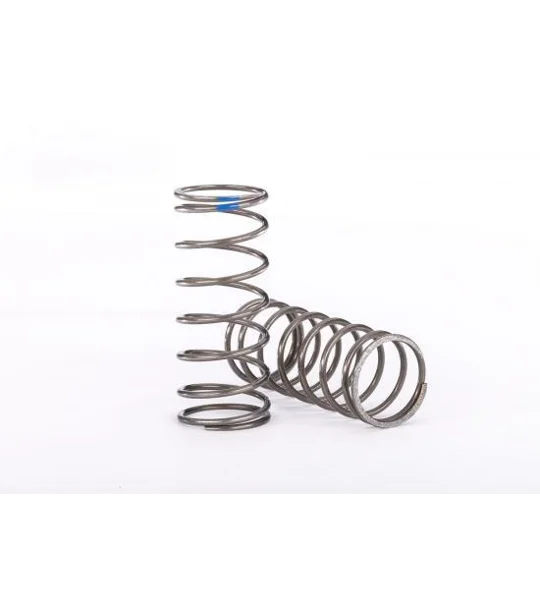 Traxxas Springs, Shock (natural finish) (GT-Maxx) (1.400 rate, blue stripe) (2)