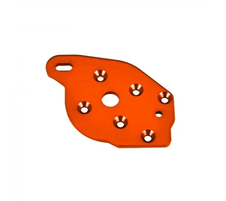 Traxxas Plate, motor, 6061-T6 aluminium (orange-anodised)