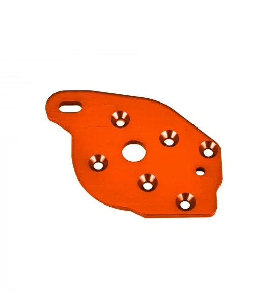 Traxxas Plate, motor, 6061-T6 aluminium (orange-anodised)