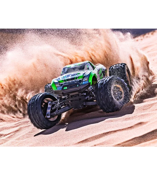 Traxxas Mini Maxx BL-2s Green incl battery & USB charger