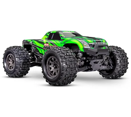 Traxxas Mini Maxx BL-2s Green incl battery & USB charger