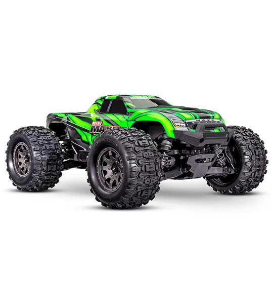 Traxxas Mini Maxx BL-2s Green incl battery & USB charger