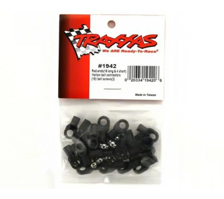 Rod ends (16 long 4 short)/ hollow ball connectors (18)/ ball screws (2)