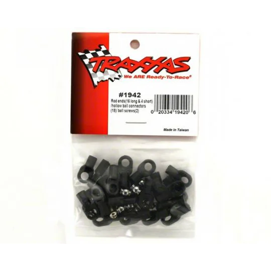 Rod ends (16 long 4 short)/ hollow ball connectors (18)/ ball screws (2)