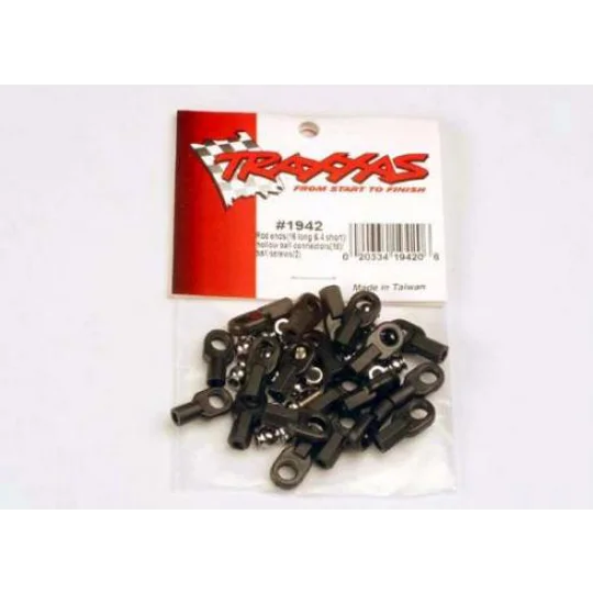 Rod ends (16 long 4 short)/ hollow ball connectors (18)/ ball screws (2)