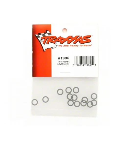 PTFE-coated washers 5x8x0.5mm (20)