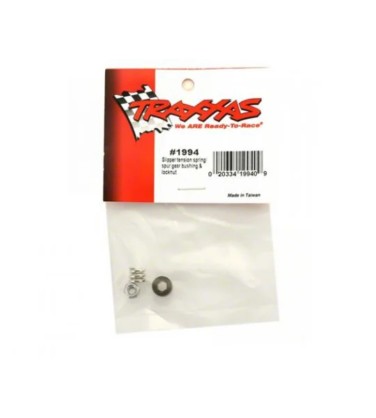 Slipper tension spring/ spur gear bushing locknut