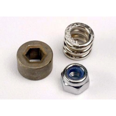 Slipper tension spring/ spur gear bushing locknut