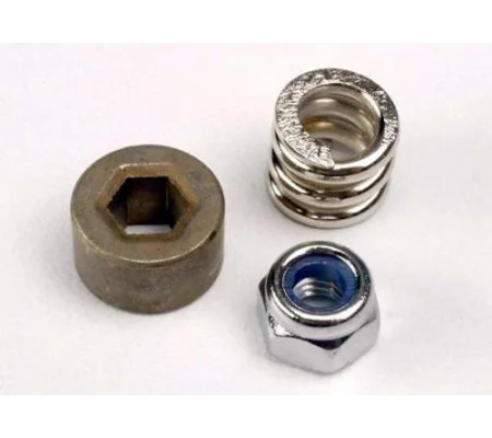 Slipper tension spring/ spur gear bushing locknut