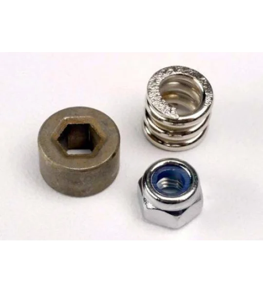 Slipper tension spring/ spur gear bushing locknut