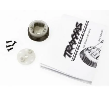 Main diff with steel ring gear/ side cover plate/ screws