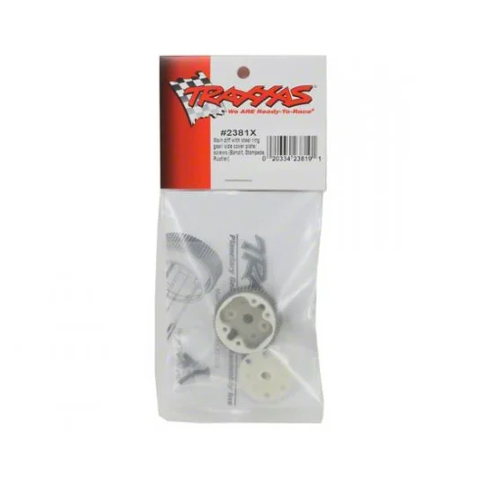 Main diff with steel ring gear/ side cover plate/ screws