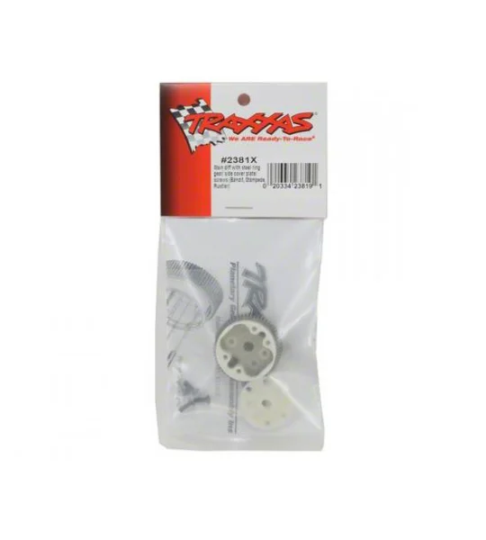 Main diff with steel ring gear/ side cover plate/ screws