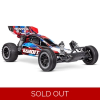 Traxxas Bandit HD 1:10 Electric XL-5 2WD RTR Buggy w/Batt. & Charger - Red