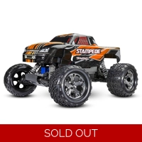 Traxxas Stampede 1:10 2WD RTR Monster Truck XL-5 - Orange (w/out batt&charger)