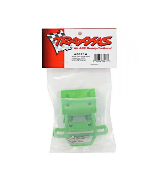 Bumper front / bumper mount front / 4x23mm RM (2)/ 3x10mm RST (2) (green)